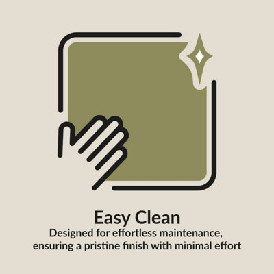 Easyclean Click Clack Push Button & Minimalist Overflow Bath Waste for Baths up to 13mm Thick - Brushed Brass