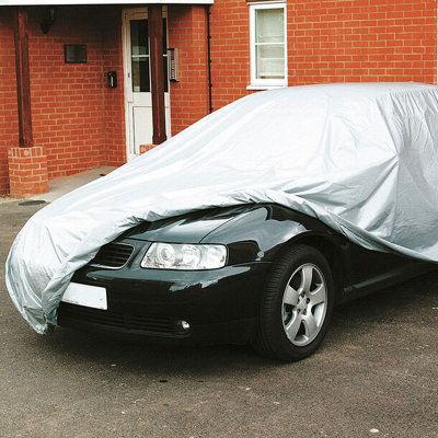 ICover - Deluxe Outdoor Car Cover Waterproof - 210gsm Full Body Winter Cover With Soft Anti-Scratch Layer - Available In S - XXL & 4x4 Sizes (Large - Foto 4