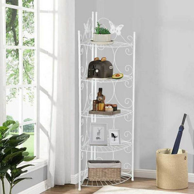 Easylife Elegant Butterfly Corner Rack 118x30x3 0cm