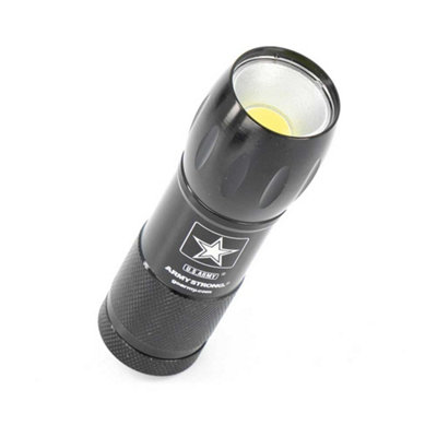 Easylife US Army Torch - High-Power LED Flashlight with Adjustable Zoom ...