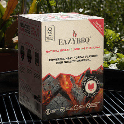 EazyBBQ Natural Instant Charcoal