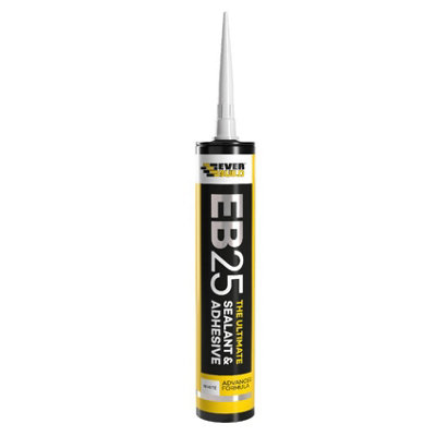 EB25 Hybrid Sealant Adhesive White 300ml