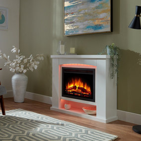 Freestanding Fireplace suites | Fires, stoves u0026 electric heating | Bu0026Q