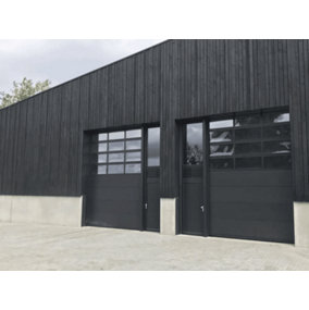 Ebony Charred Brushed Austrian Larch Square Cladding (L) 4m (W) 140mm (T) 21mm Pack of 2 pieces