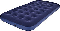 ECASA Deluxe Inflatable Mattress Single Blow up Air Bed with soft-touch flocked material