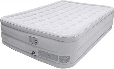 ECASA High Raised Air Bed Mattress 206cm With Built-in Electric Pump  Quick & Easy Inflation + Storage Bag Included Queen Size