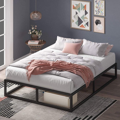 Low black deals bed frame queen