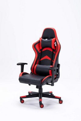 Gaming chair best sale with adjustable arms