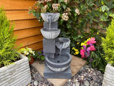Eclipse 4 Bowl Contemporary Water Feature TR/20003-M1.D