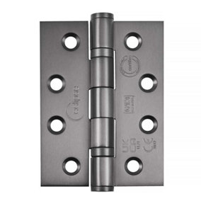 Eclipse 4 inch (102mm) Ball Bearing Hinge Grade 13 Square Ends - Dark Bronze (Pack of 3)