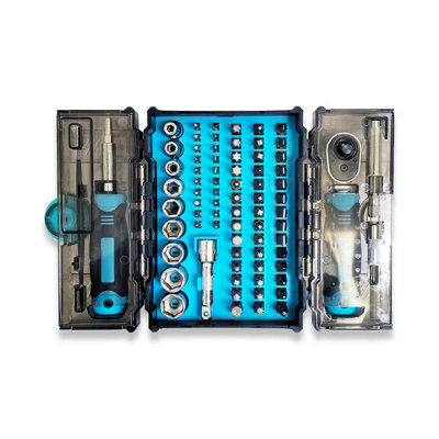 Eclipse 78 Piece Mini Socket Set and Bit 14 Inch Drive