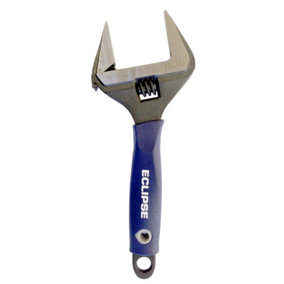 Eclipse Professional Tools ADJW6WJ 6" Adjustable Wrench - Extra Wide Jaws
