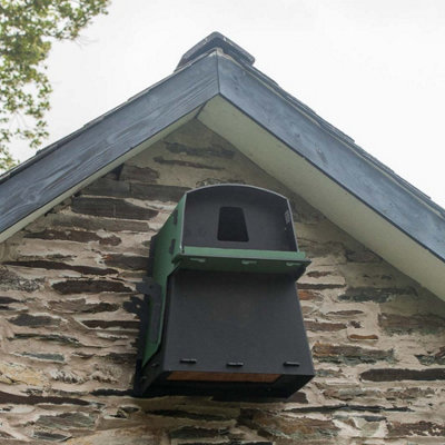 Eco Barn Owl Nest Box Made from Recycled Materials - 3