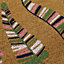 Eco-Friendly Latex Backed Coir Door Mat, Feathers