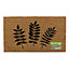Eco-Friendly Latex Backed Coir Door Mat, Foliage