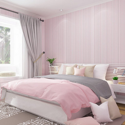 Eco-friendly Non-woven Fabric Wallpaper 9.5m L x 0.53m W