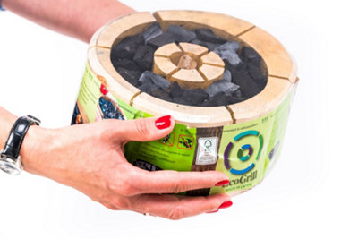 Eco Grill FSC Wooden Charcoal BBQ Extra Large