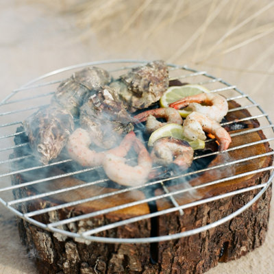 Eco Grill FSC Wooden Charcoal BBQ Extra Large - 4