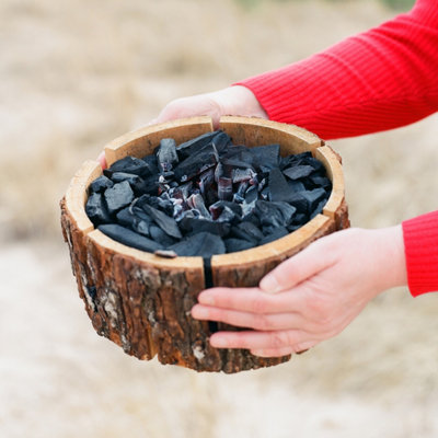 Eco Grill FSC Wooden Charcoal BBQ Medium - 5