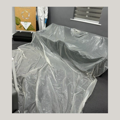 Eco Light TPS Protective Sheeting Painting And Decorating Cover Sheet 4 x 25m - 3