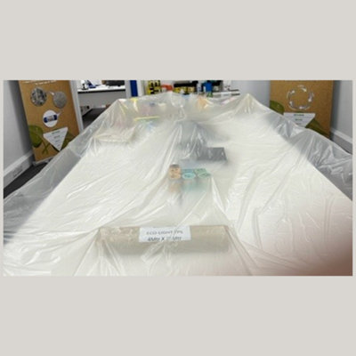 Eco Light TPS Protective Sheeting Painting And Decorating Cover Sheet 4 x 25m - 4