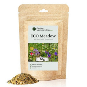 Eco Meadow - Grass & Wildflower Mix 100g (20m²)