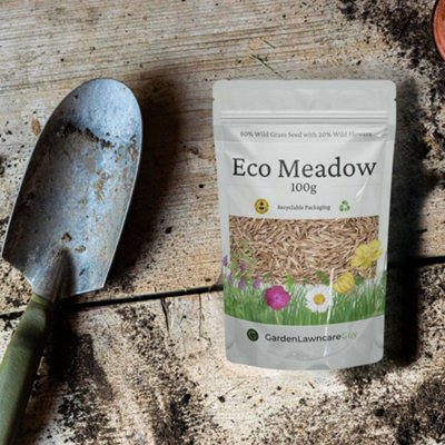 Eco Meadow - Grass & Wildflower SeedsMix 100g (20m²) - 6