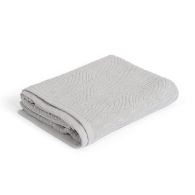 Eco Pure 100% Cotton 650gsm Jacquard Hand Towel (pack of 2)