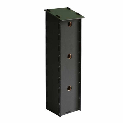 Eco Sparrow Tower - Recycled LDPE Plastic/Wood - L17 x W17 x H65 cm