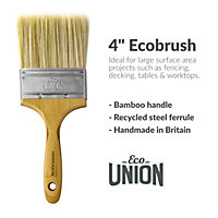 Eco Union™ - Made in Britain Ecobrushes - 4"