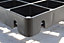 Ecobase Fastfit Shed Base Kit 10x3ft Garden Buildings - supports 240 tonnes/m2 - includes heavy duty membrane and delivery