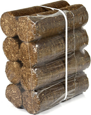 Ecoblaze Aspen Wood Briquettes Pallet Easy to Use and Long Burn Duration