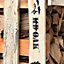 Ecoblaze Kiln Dried Oak Firewood Full Crate Hardwood Logs Ready to Burn