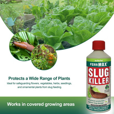 Ecofective Ferrimax Slug Control Pellets 250g Garden Slug Protection ...