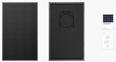 EcoFlow 100W Rigid Solar Panel x2 Kit