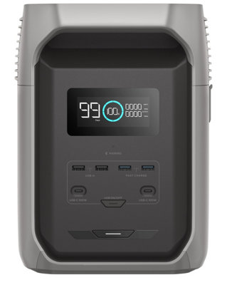 EcoFlow Delta 3 1500 Portable Power Station with 1.5kw capacity & 3600w max  power output