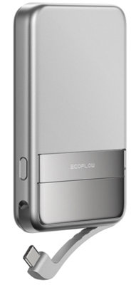 EcoFlow Rapid 5000 Magnetic Power Bank 5000mAh, Wireless Portable Charger, 30W Fast Charging with USB-C Cable