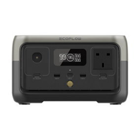EcoFlow RIVER 2 Portable Power Station with 256Wh Capacity & up to 600W power output with 5 year warranty