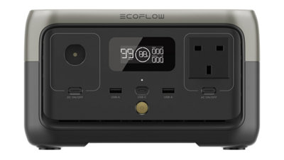 EcoFlow RIVER 2 Power Station with 256Wh Capacity & up to 600W power output with 5 year warranty