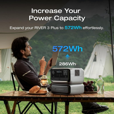 batteries for portable generators EcoFlow Delta Pro 3 + Extra Battery
