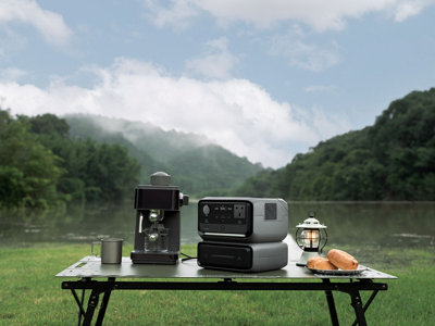 EcoFlow River 3 Max portable power station with 576wh capacity