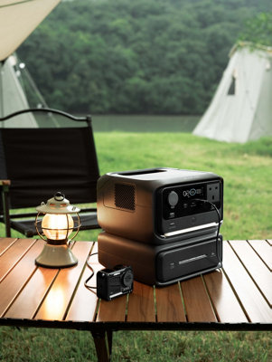 EcoFlow River 3 Max portable power station with 576wh capacity & 1200w max  power output