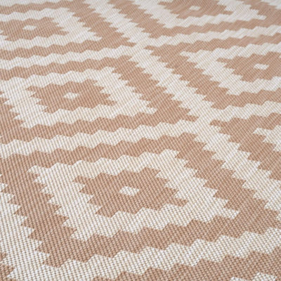 Ecology Collection Outdoor Rugs in Beige  100be