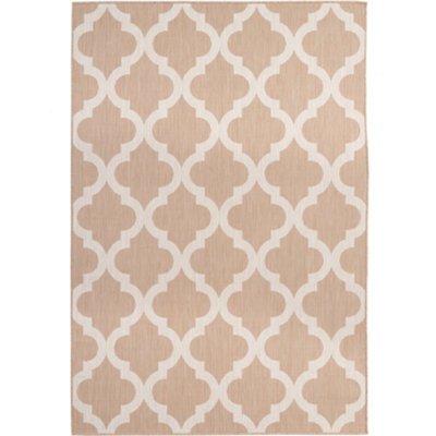 Ecology Collection Outdoor Rugs in Beige  400be