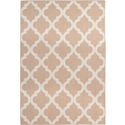 ECOLOGY COLLECTION OUTDOOR RUGS IN BEIGE 400BE