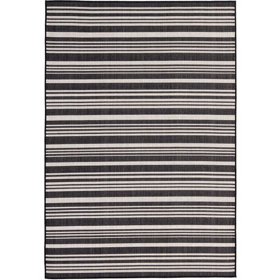 Ecology Collection Outdoor Rugs in Black  300bl