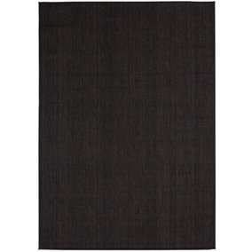 Ecology Collection Outdoor Rugs in Black 500B