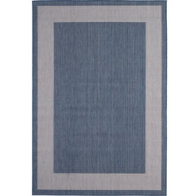 Ecology Collection Outdoor Rugs in Blue  200blu