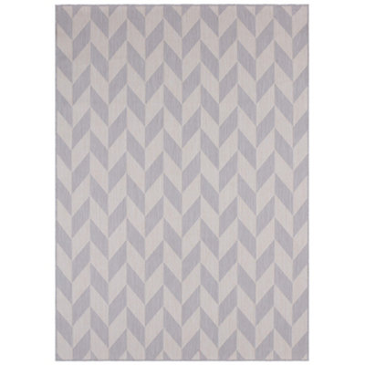 Ecology Collection Outdoor Rugs in Grey  600G