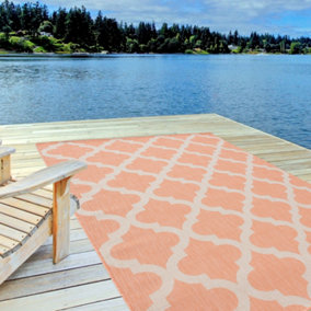 Ecology Collection Outdoor Rugs in Orange  400OR